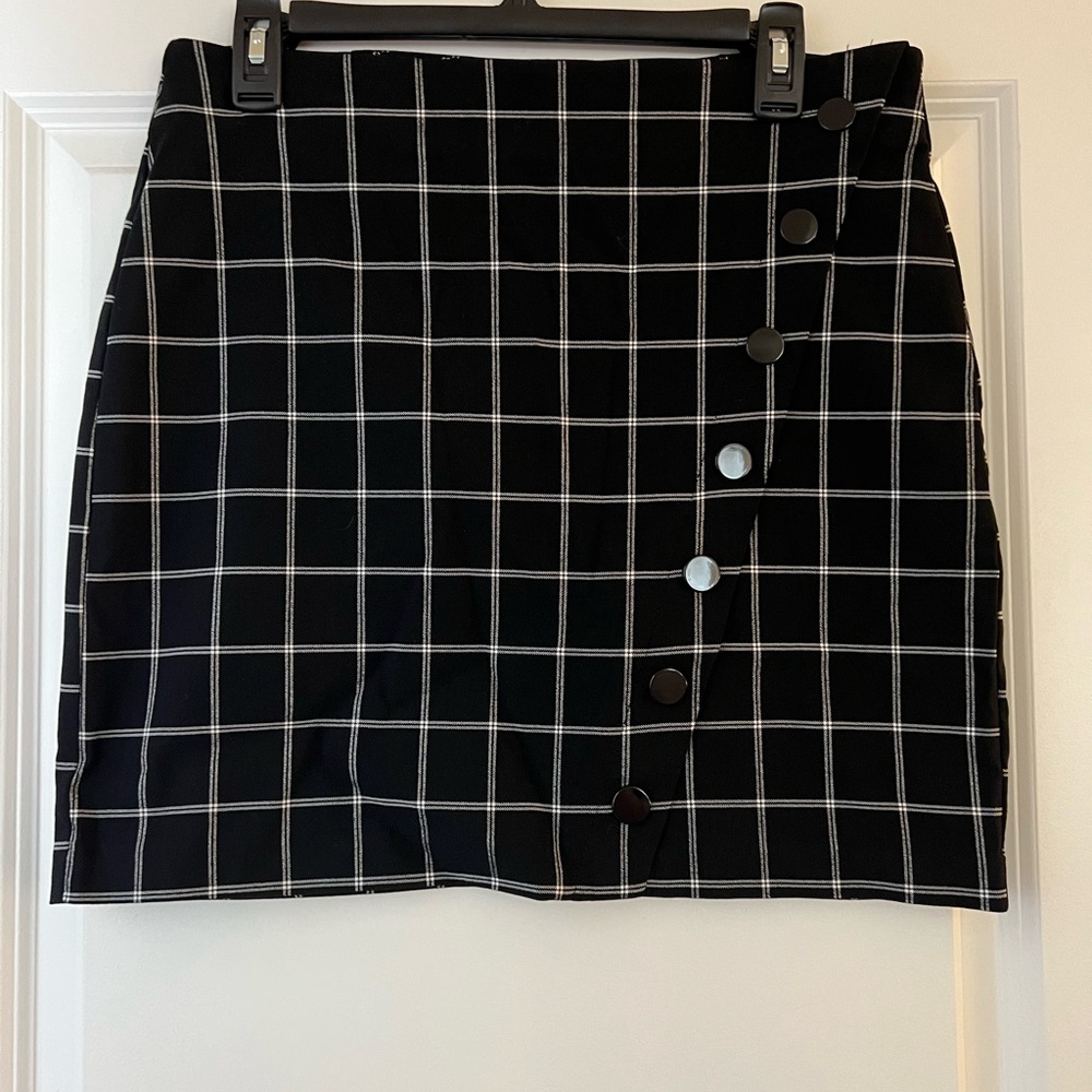 Plaid skirt